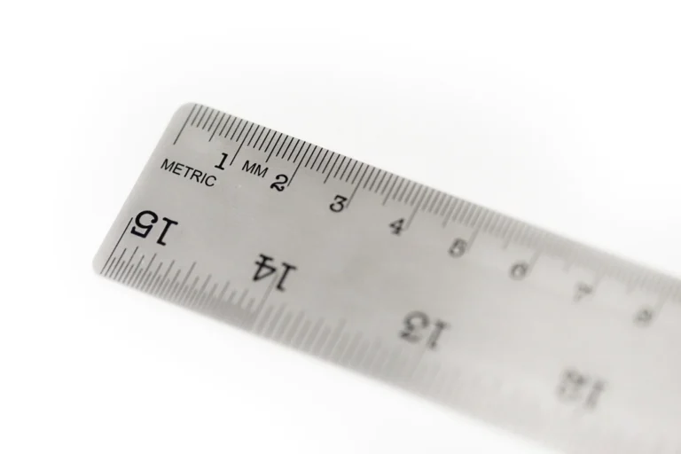 Ruler close up