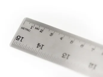 Ruler close up